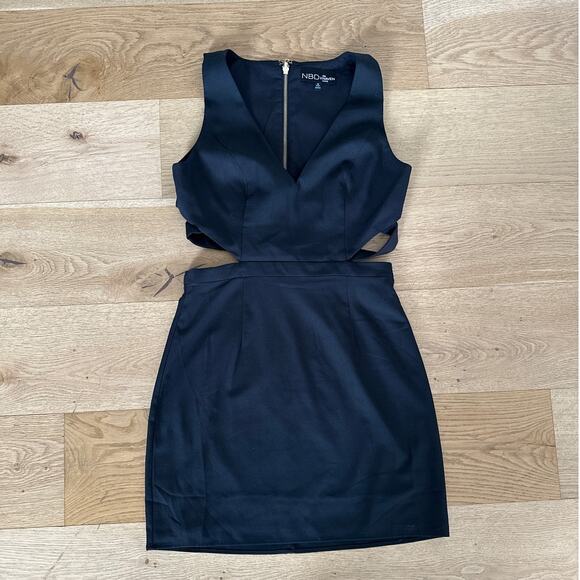 NBD x The Naven Twins - Sweet Lust Bodycon Mini Dress in Black